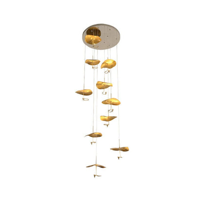 Lotus Leaf Chandelier