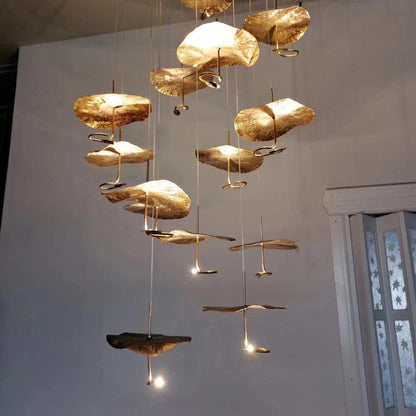 Lotus Leaf Chandelier - Nuvé