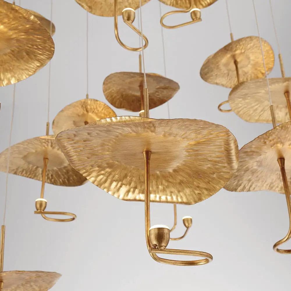 Lotus Leaf Chandelier - Nuvé