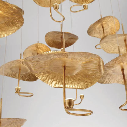 Lotus Leaf Chandelier - Nuvé
