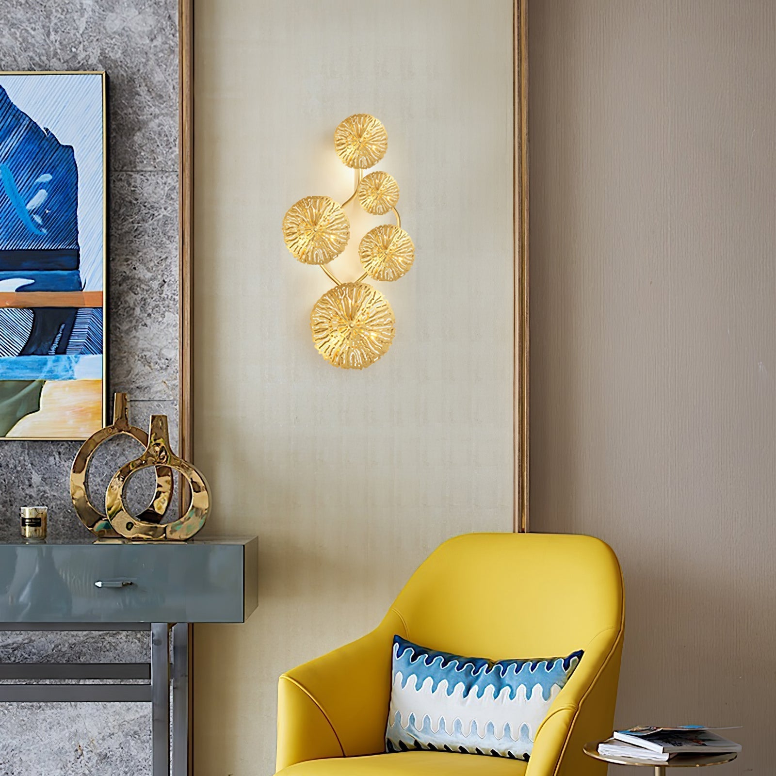 Lotus Leaf Wall Sconce - Nuvé