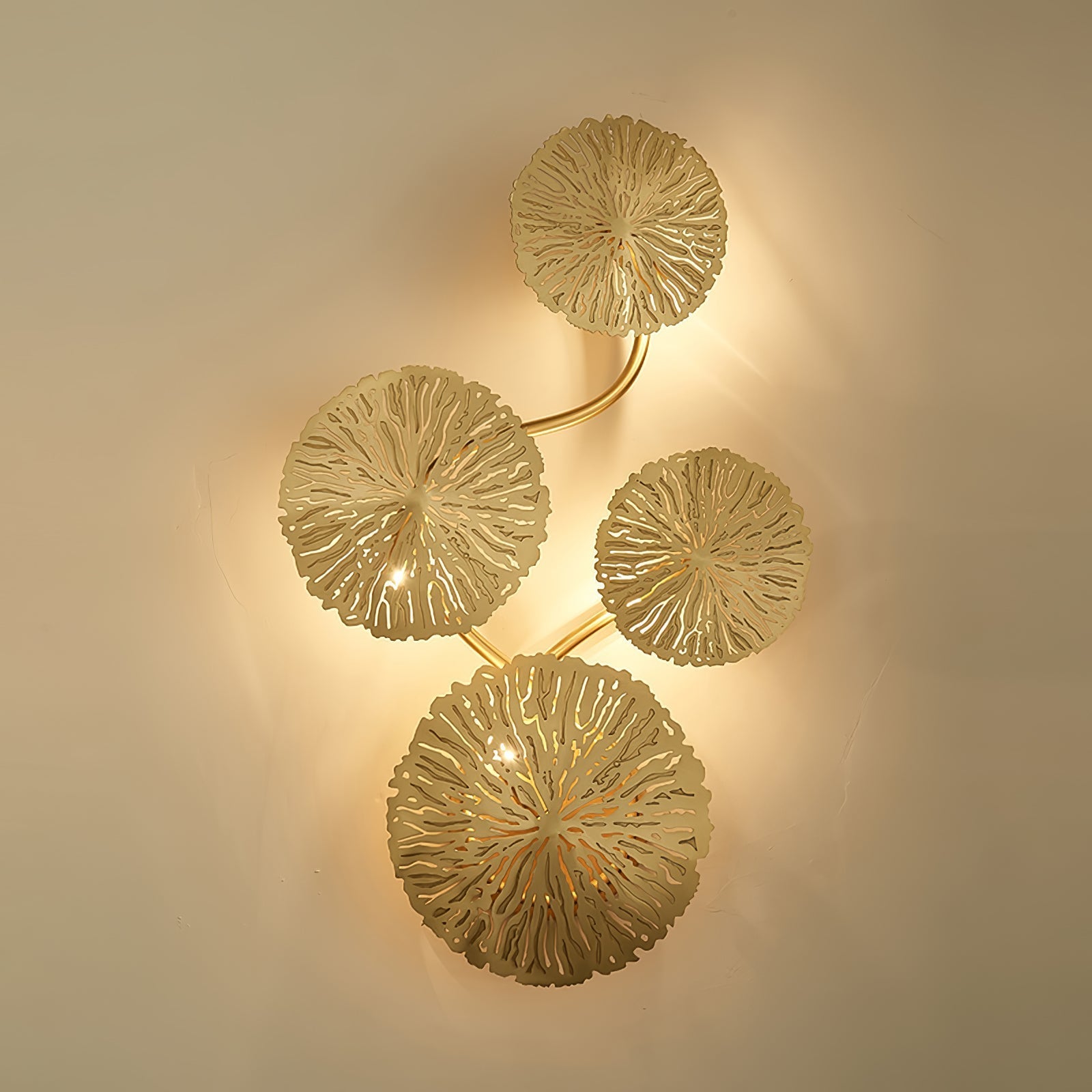 Lotus Leaf Wall Sconce - Nuvé