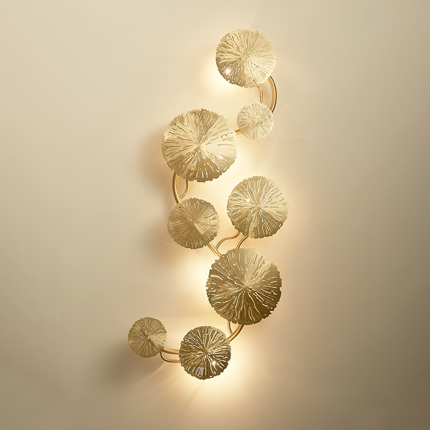 Lotus Leaf Wall Sconce - Nuvé