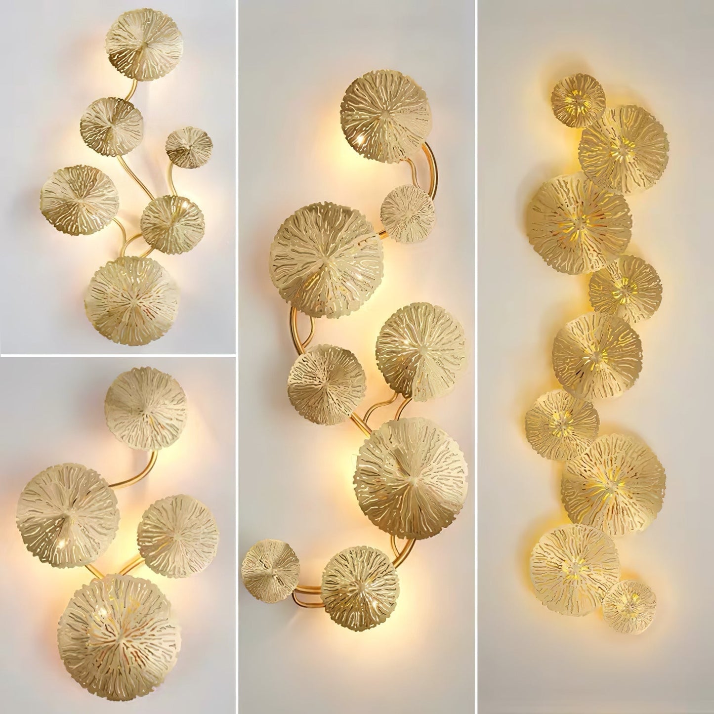 Lotus Leaf Wall Sconce - Nuvé