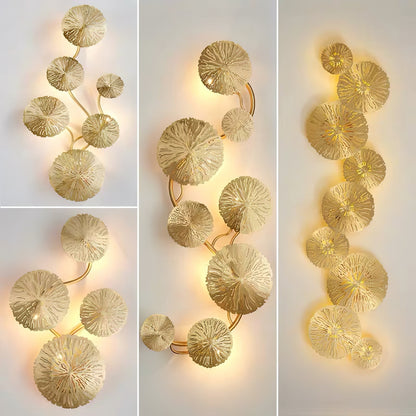 Lotus Leaf Wall Sconce - Nuvé