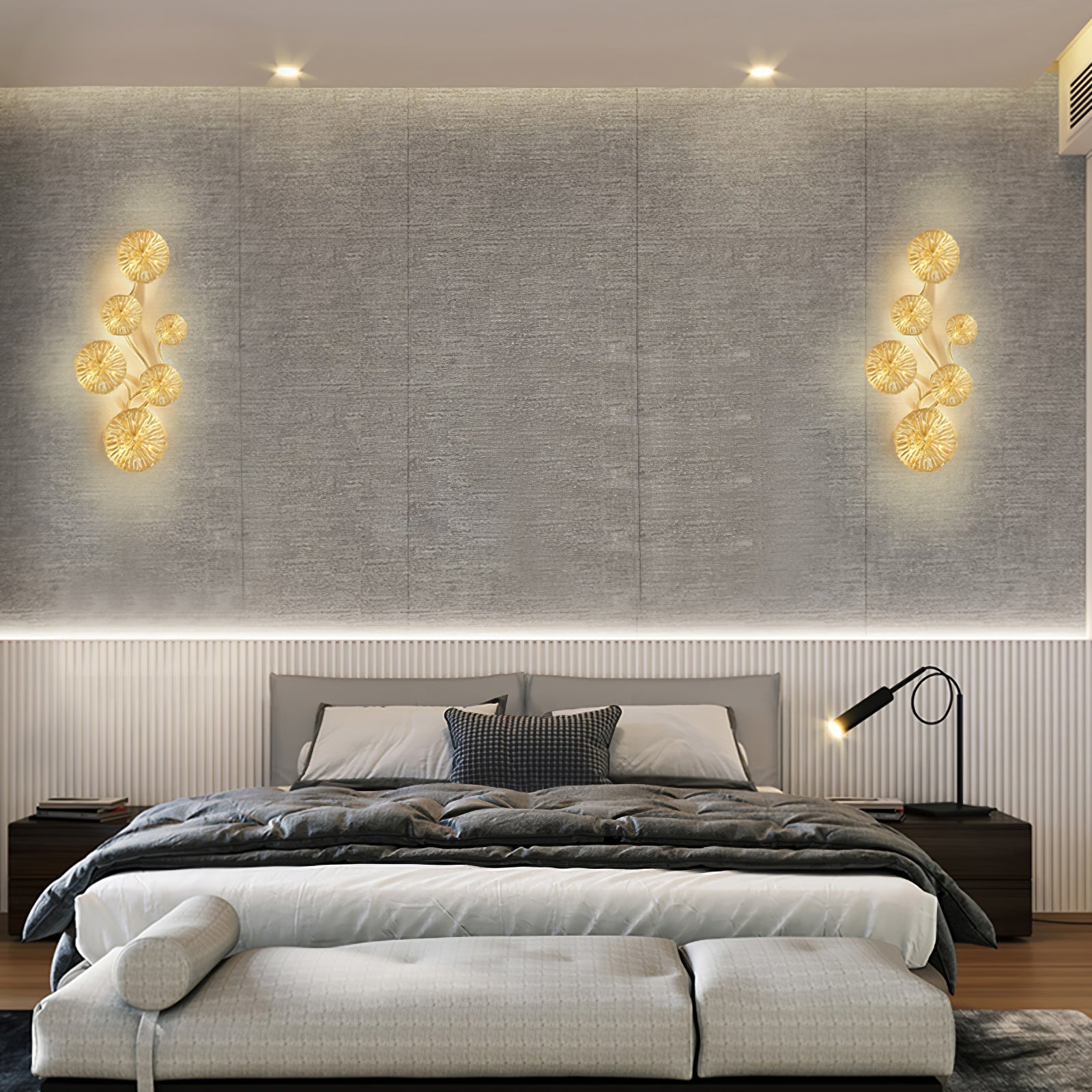 Lotus Leaf Wall Sconce - Nuvé