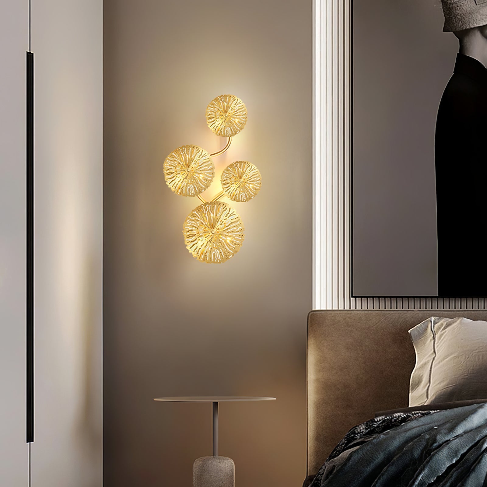 Lotus Leaf Wall Sconce - Nuvé