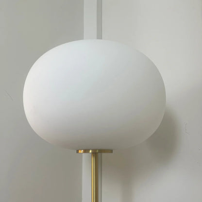 Glass Jwda Marble Floor Lamp - Nuvé