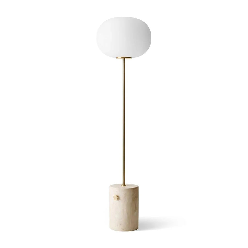 Glass Jwda Marble Floor Lamp - Nuvé