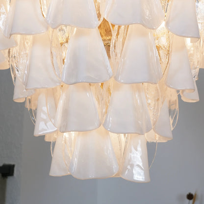 Lunara Murano Glass Chandelier - Nuvé