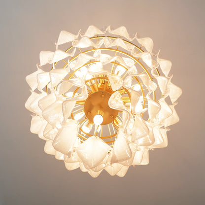 Lunara Murano Glass Chandelier - Nuvé