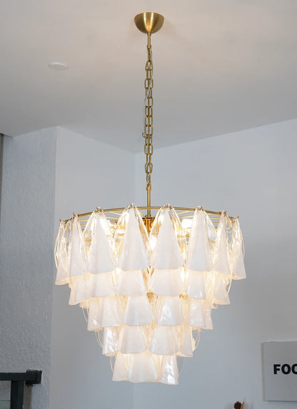 Lunara Murano Glass Chandelier - Nuvé