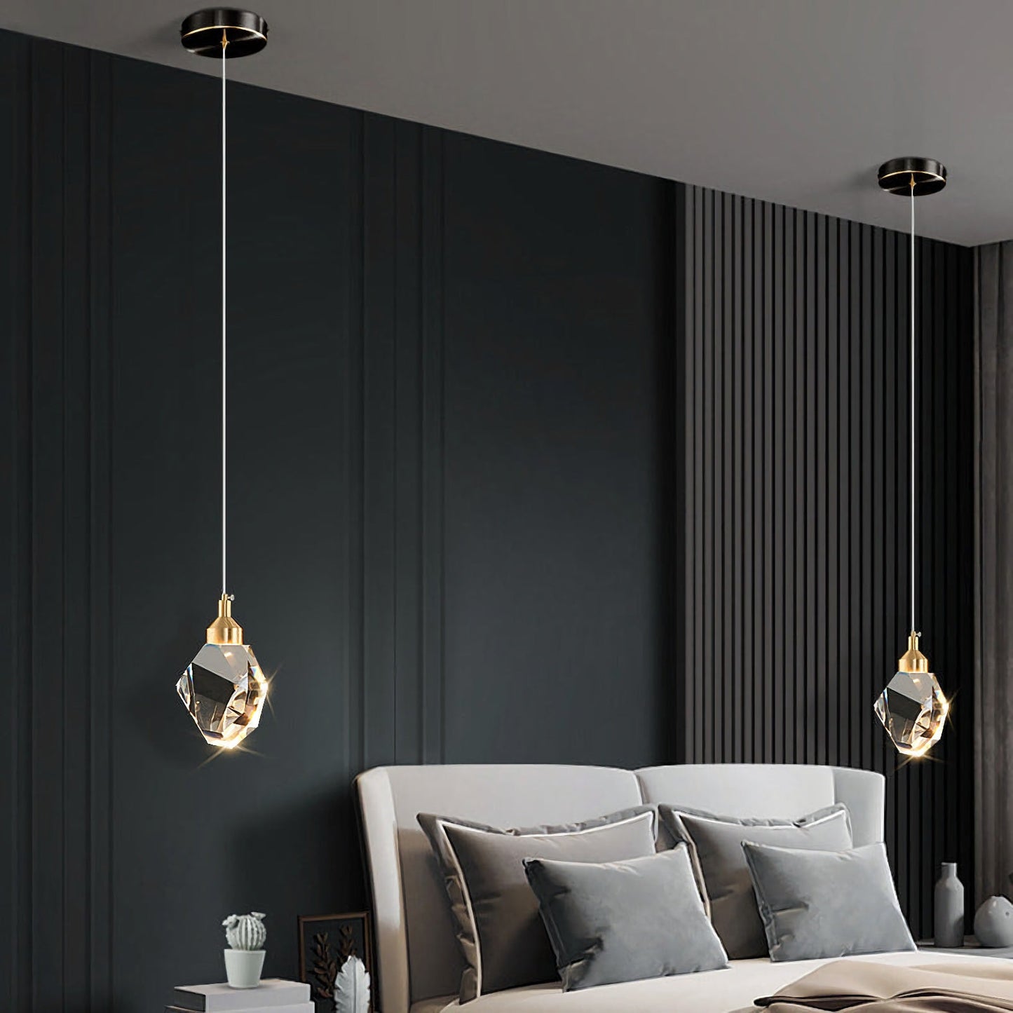 Luxe Prism Crystal Pendant Light - Nuvé