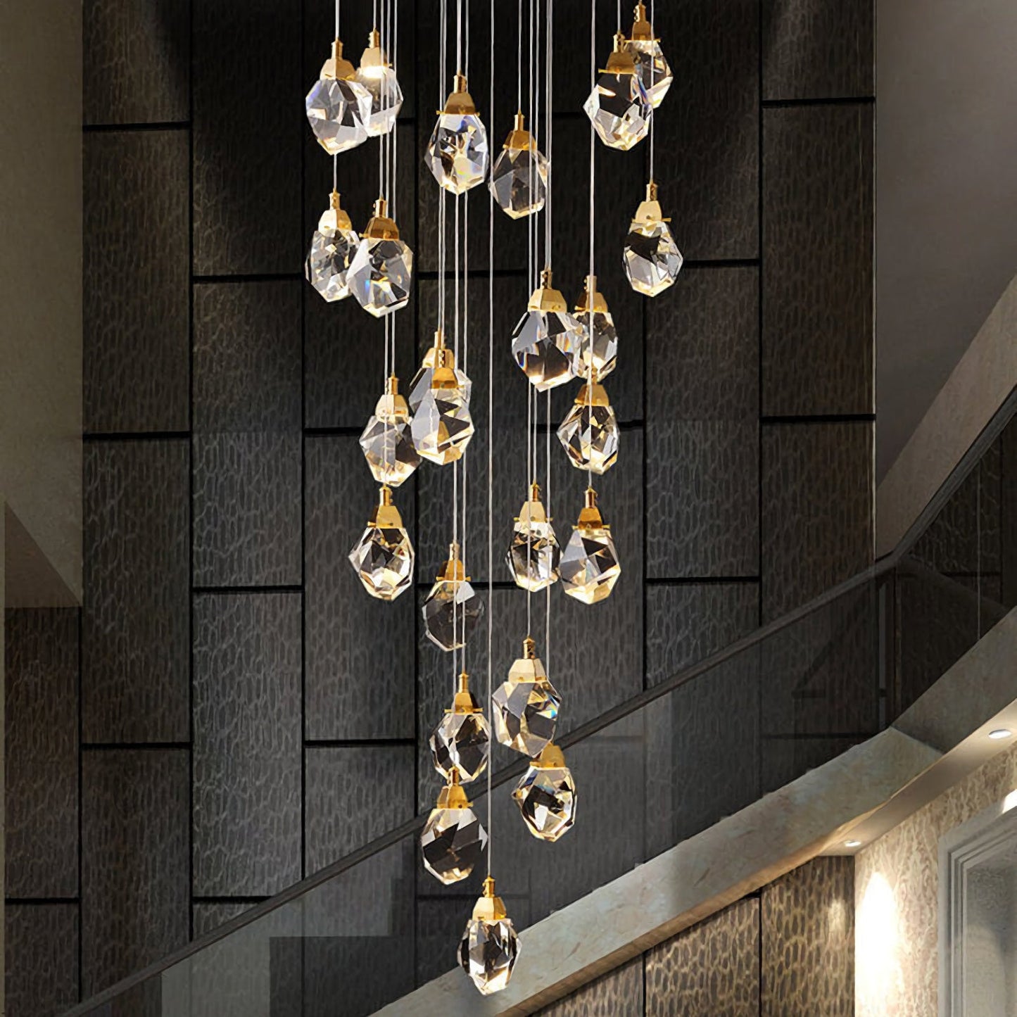 Luxe Prism Crystal Pendant Light - Nuvé