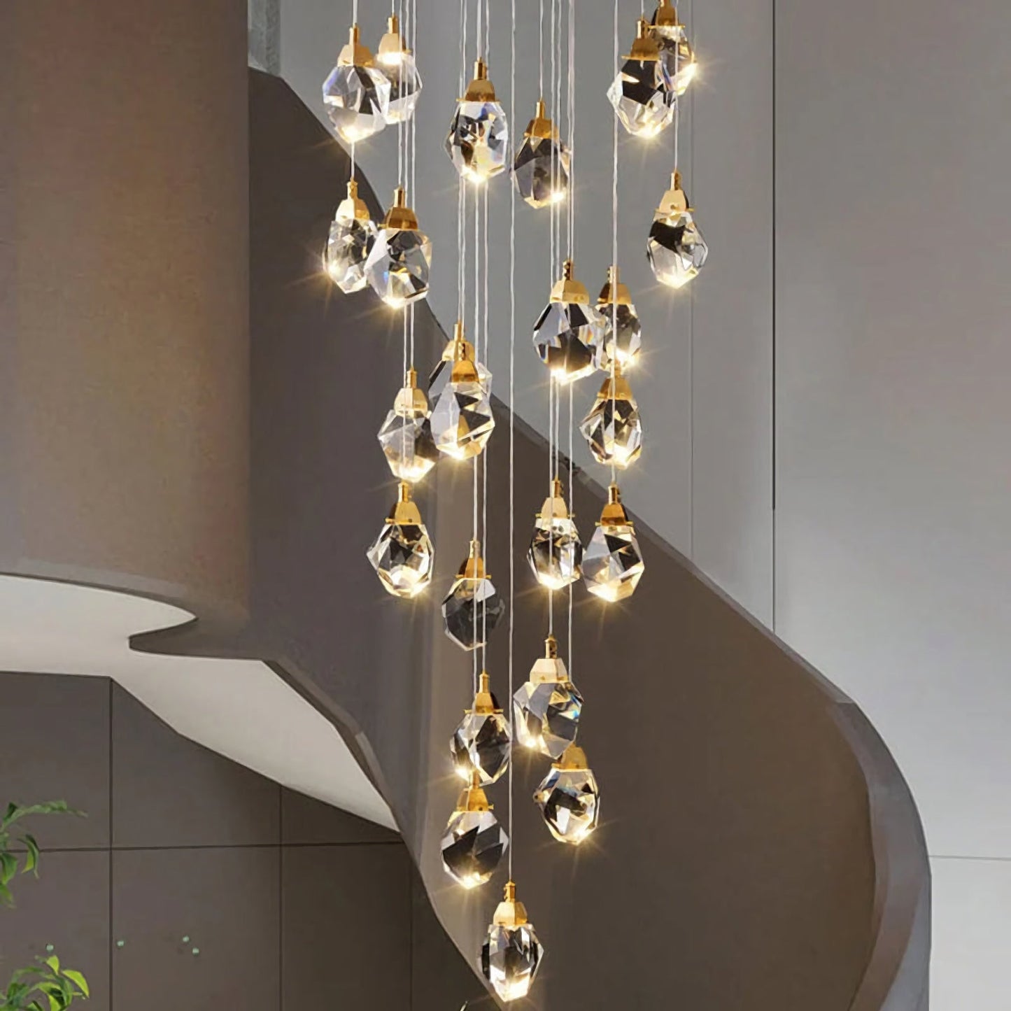 Luxe Prism Crystal Pendant Light - Nuvé