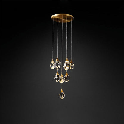 Luxe Prism Crystal Pendant Light - Nuvé