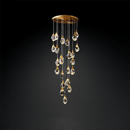 Luxe Prism Crystal Pendant Light - Nuvé