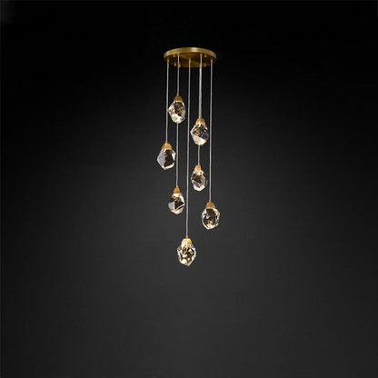 Luxe Prism Crystal Pendant Light - Nuvé