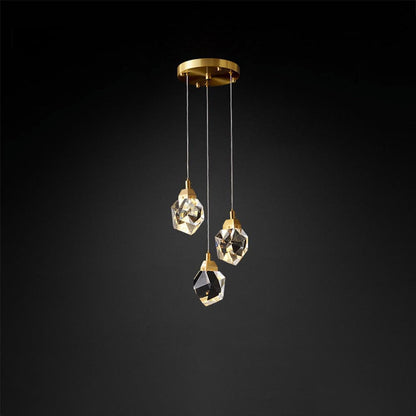 Luxe Prism Crystal Pendant Light - Nuvé