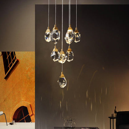 Luxe Prism Crystal Pendant Light - Nuvé