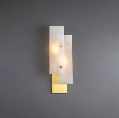 Rectangular Alabaster Wall Lamp - Nuvé