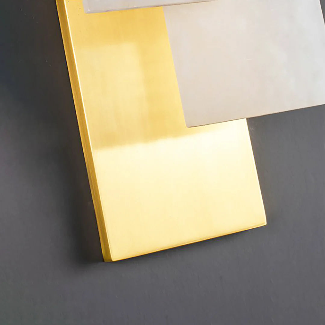 Rectangular Alabaster Wall Lamp - Nuvé