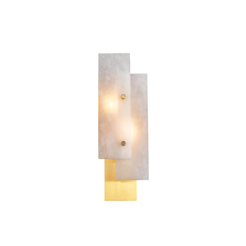 Rectangular Alabaster Wall Lamp - Nuvé