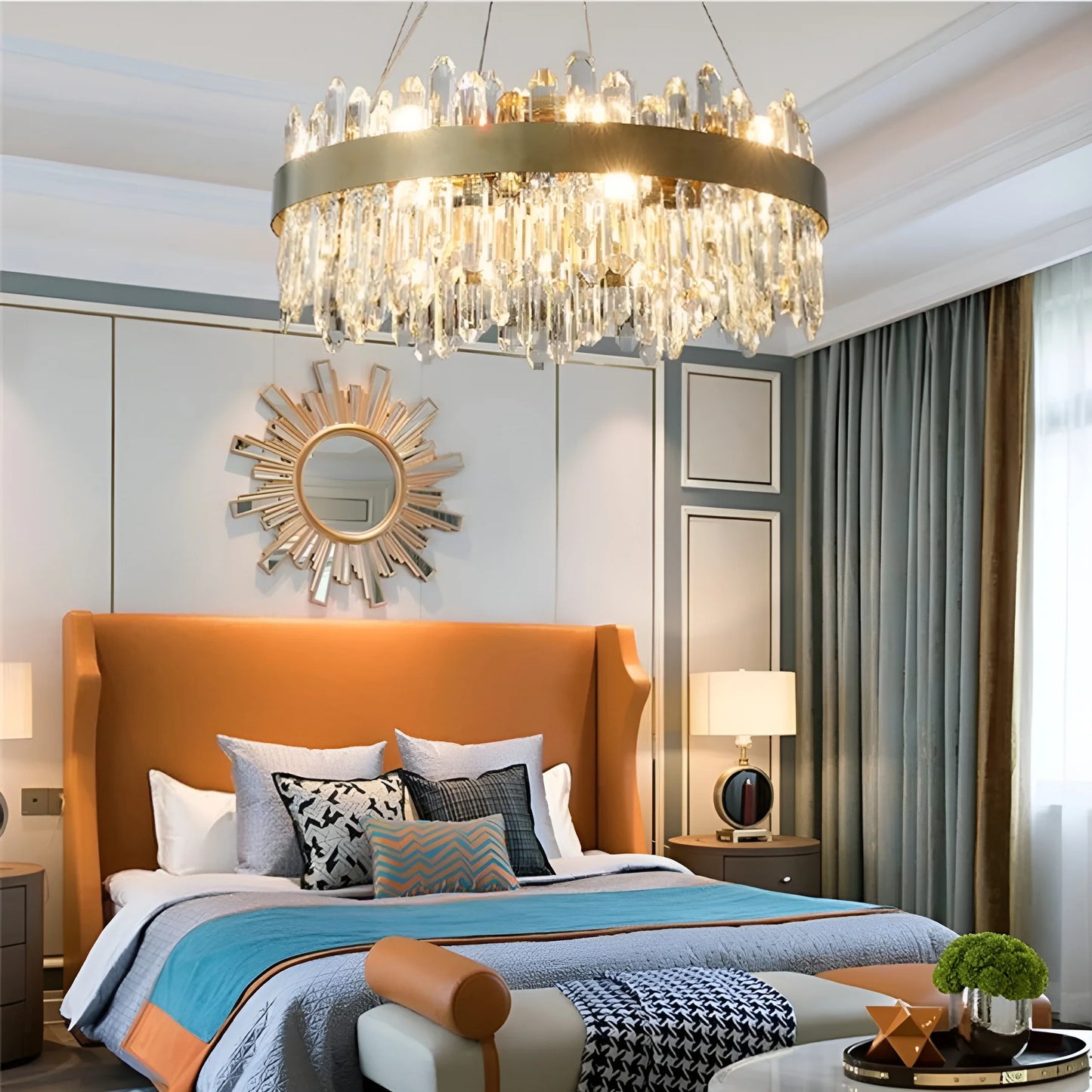 Ring Crystal Luxury Modern Chandelier - Nuvé