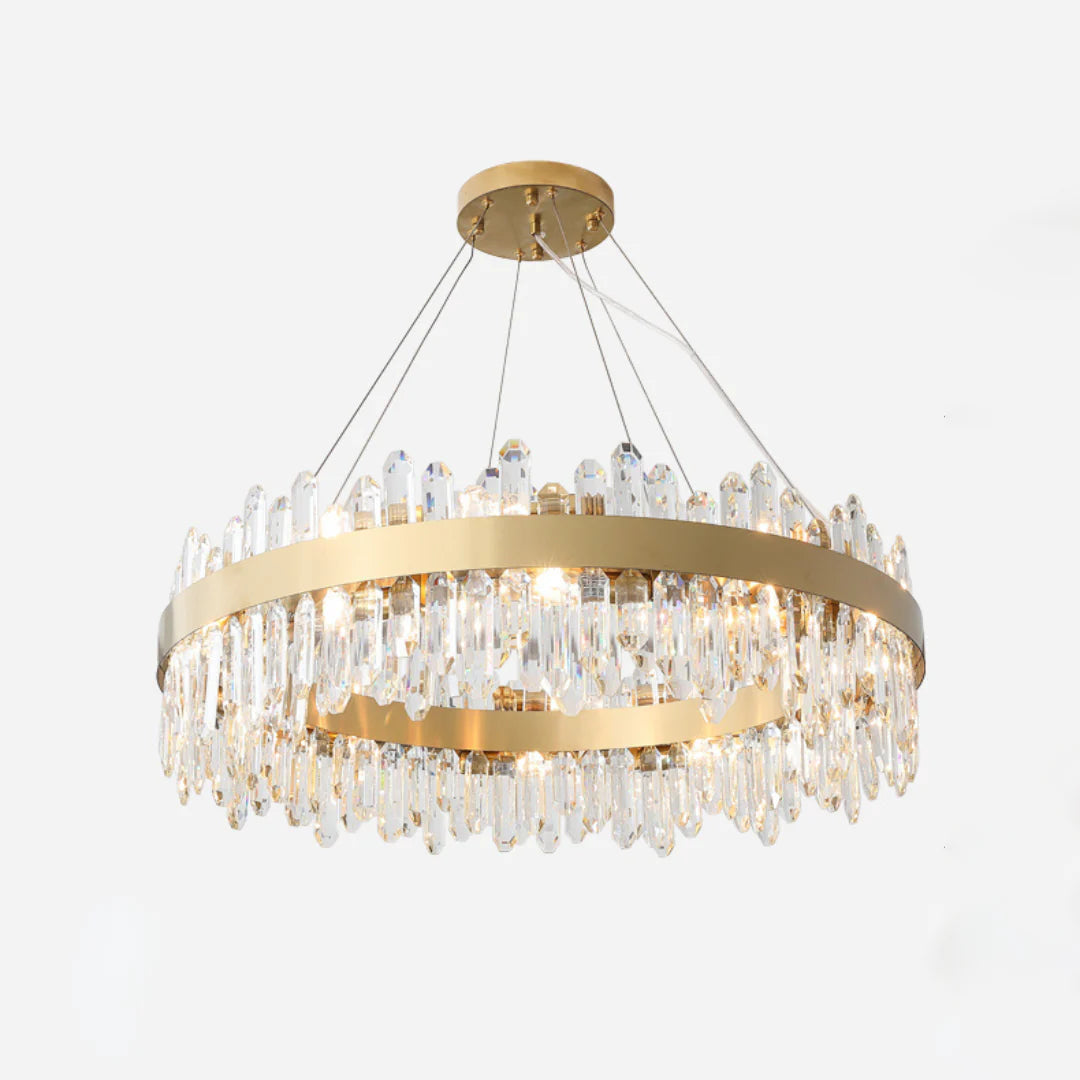 Ring Crystal Luxury Modern Chandelier - Nuvé