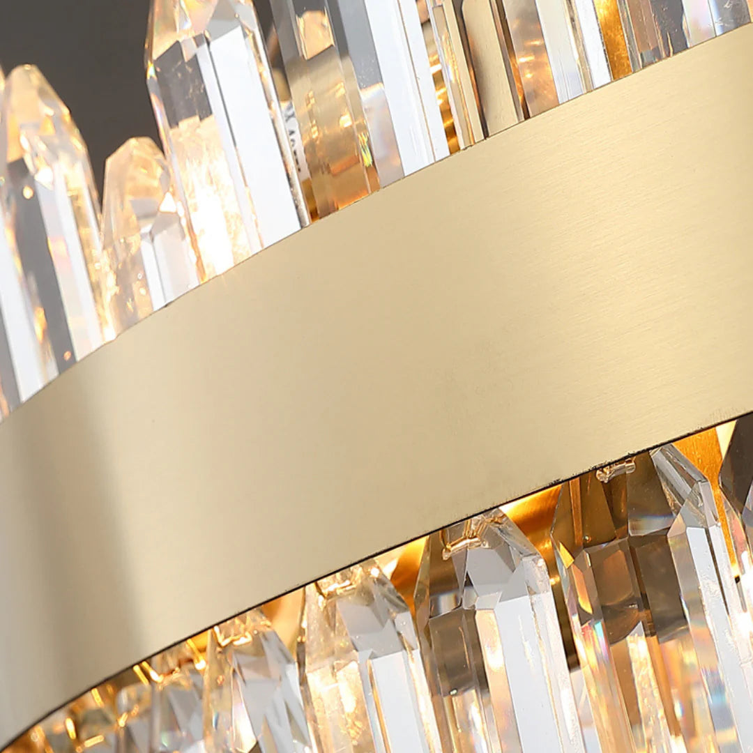 Ring Crystal Luxury Modern Chandelier - Nuvé