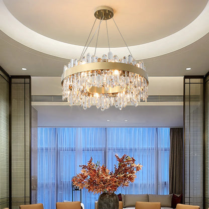 Ring Crystal Luxury Modern Chandelier - Nuvé