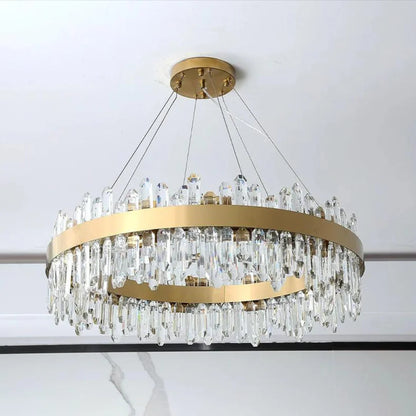 Ring Crystal Luxury Modern Chandelier - Nuvé