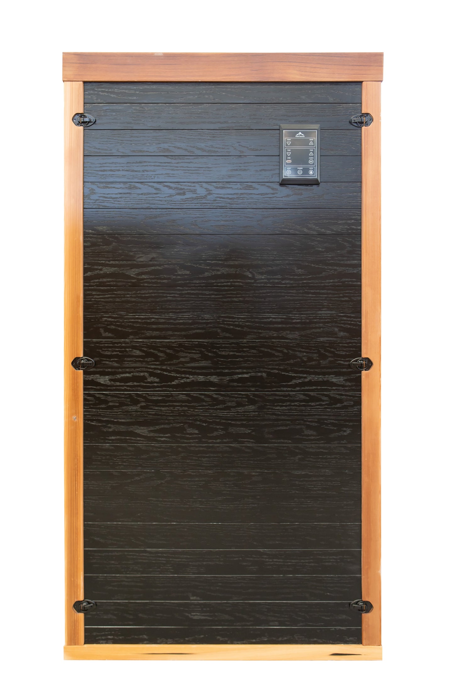Peak Saunas Rainier 1-Person Full Spectrum Infrared Sauna with XL Medical-Grade Red Light Therapy & Smart WiFi App Control - Nuvé
