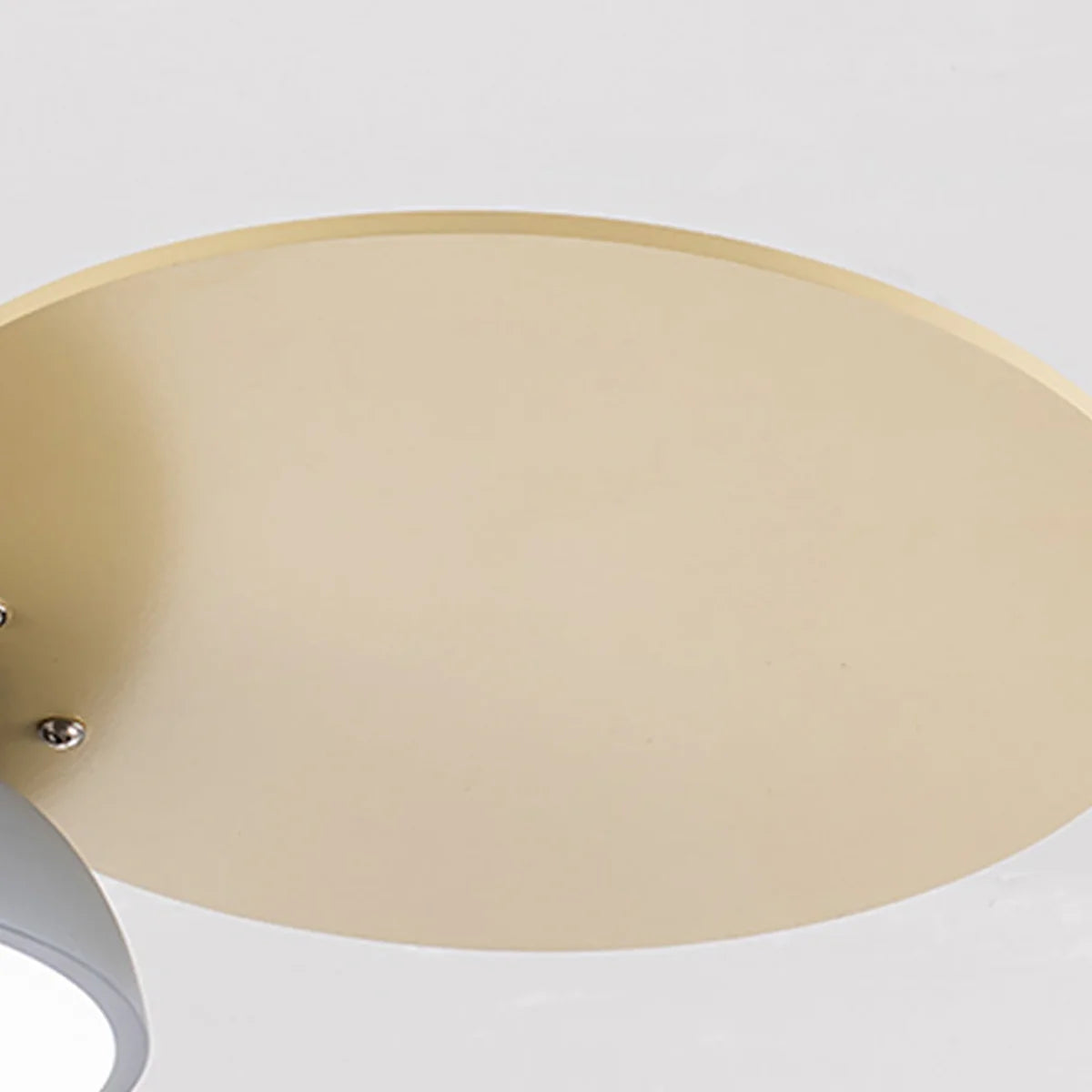 Macaron Colorful Round Ceiling Fan Light - Nuvé