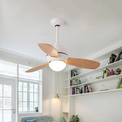 Macaron Wood Art Ceiling Fan Light - Nuvé