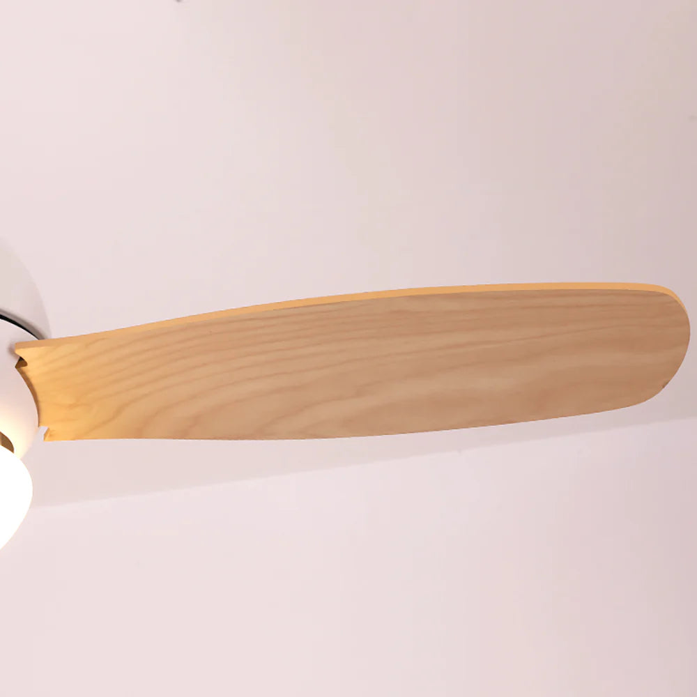 Macaron Wood Art Ceiling Fan Light - Nuvé