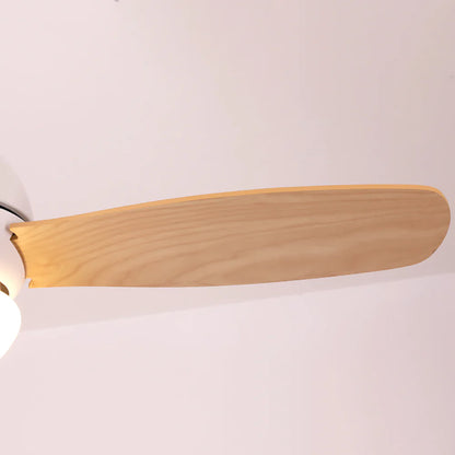 Macaron Wood Art Ceiling Fan Light