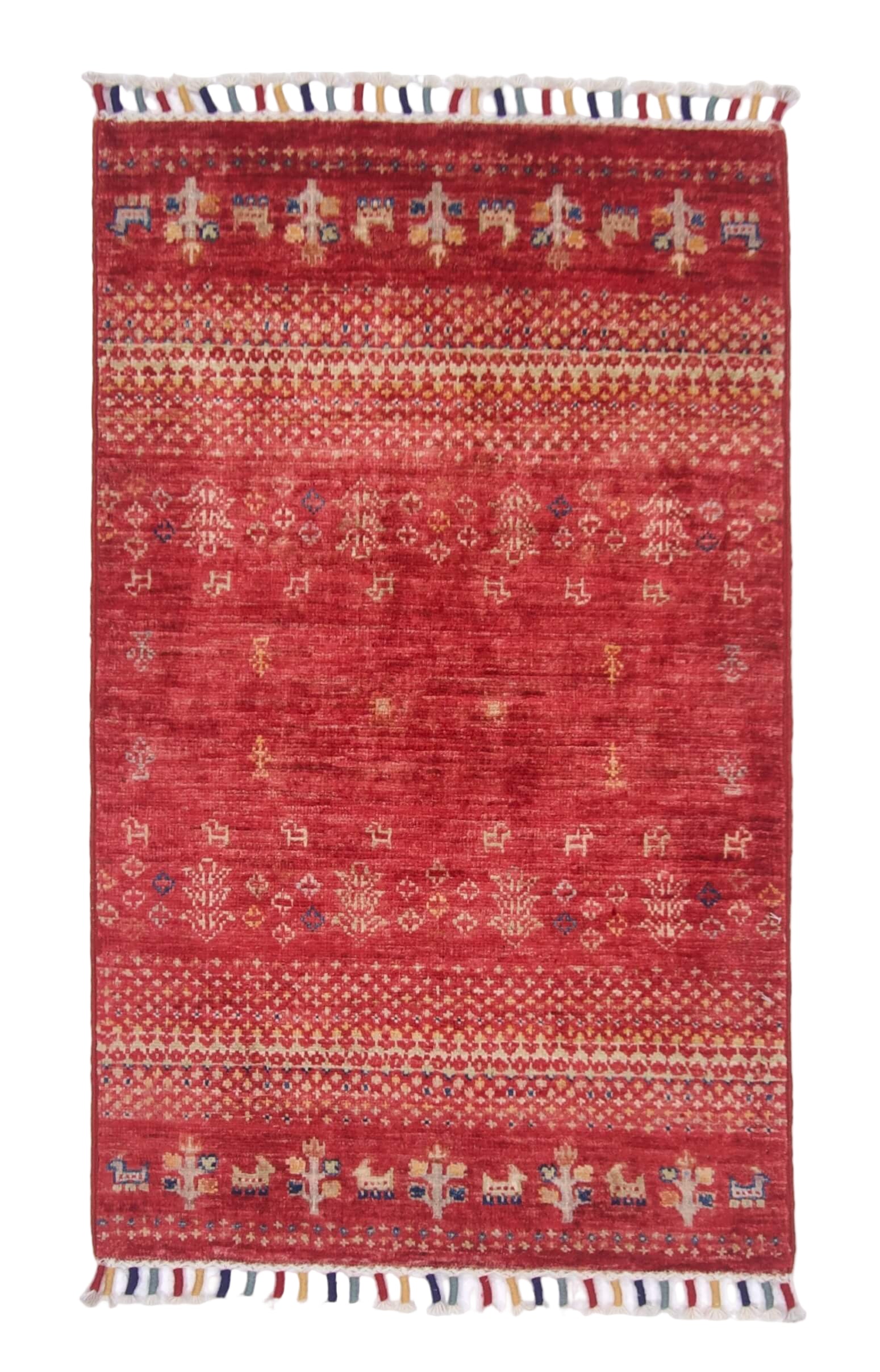 Afghan Gabbeh (1'11"x3'01") - Nuvé