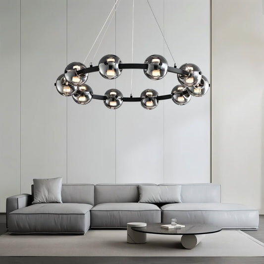 Malay Round Chandelier - Nuvé