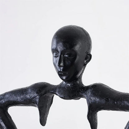 Man Carrying Pants Statue Floor Lamp - Nuvé