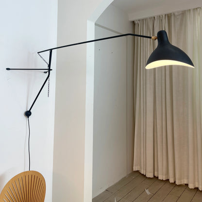 Spiral Mantis Arm Wall Lamp - Nuvé