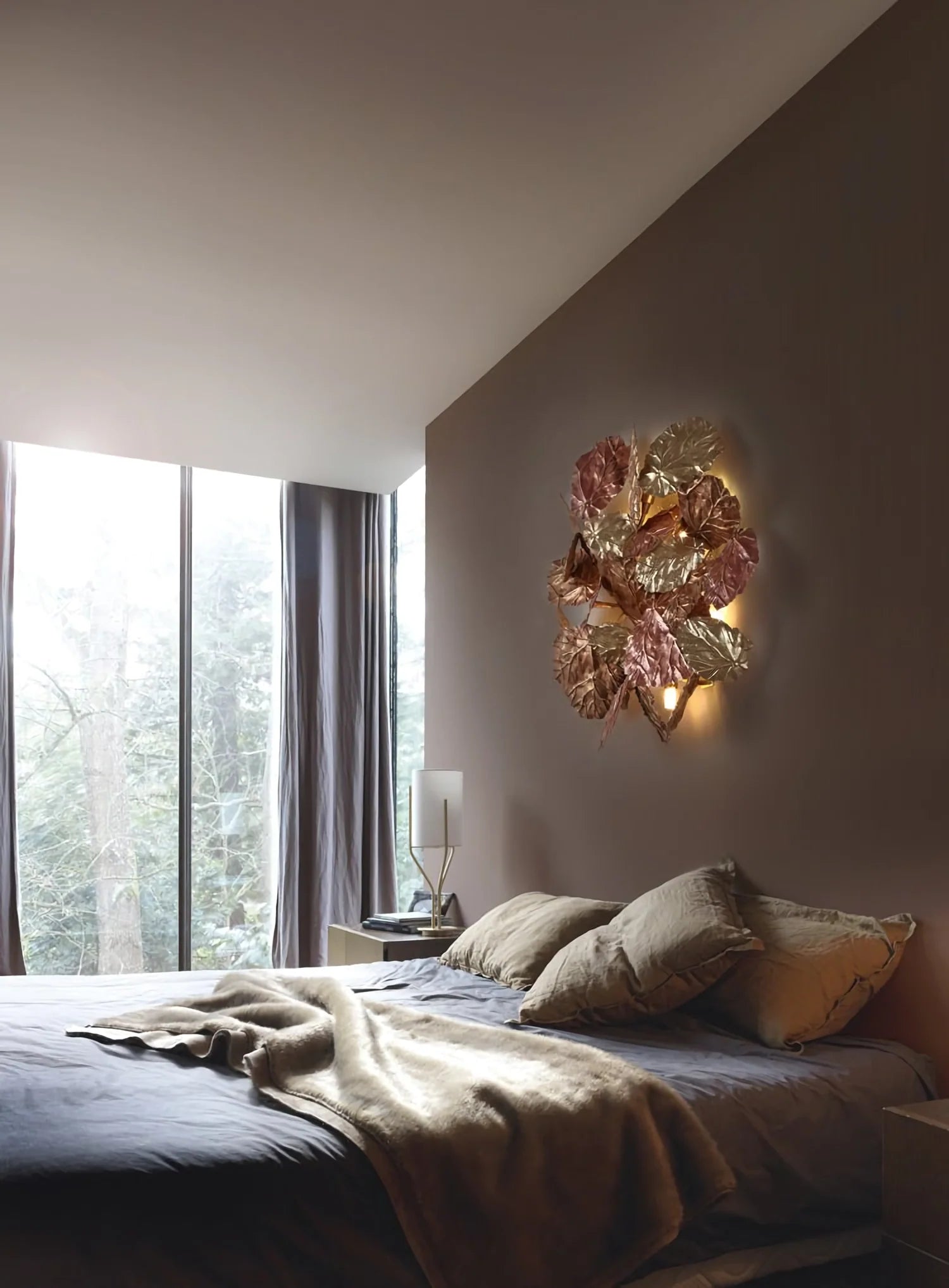 Maple Leaf Creative Wall Lamp - Nuvé