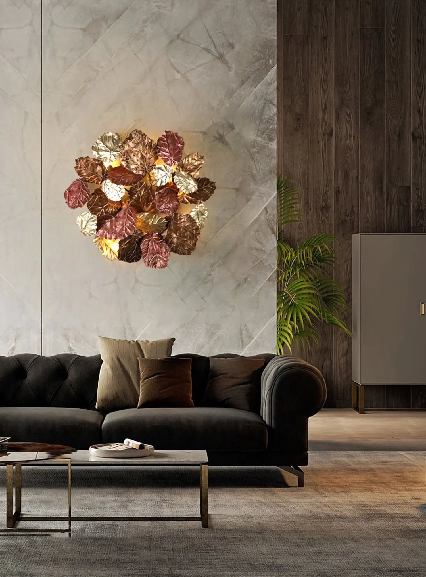 Maple Leaf Creative Wall Lamp - Nuvé