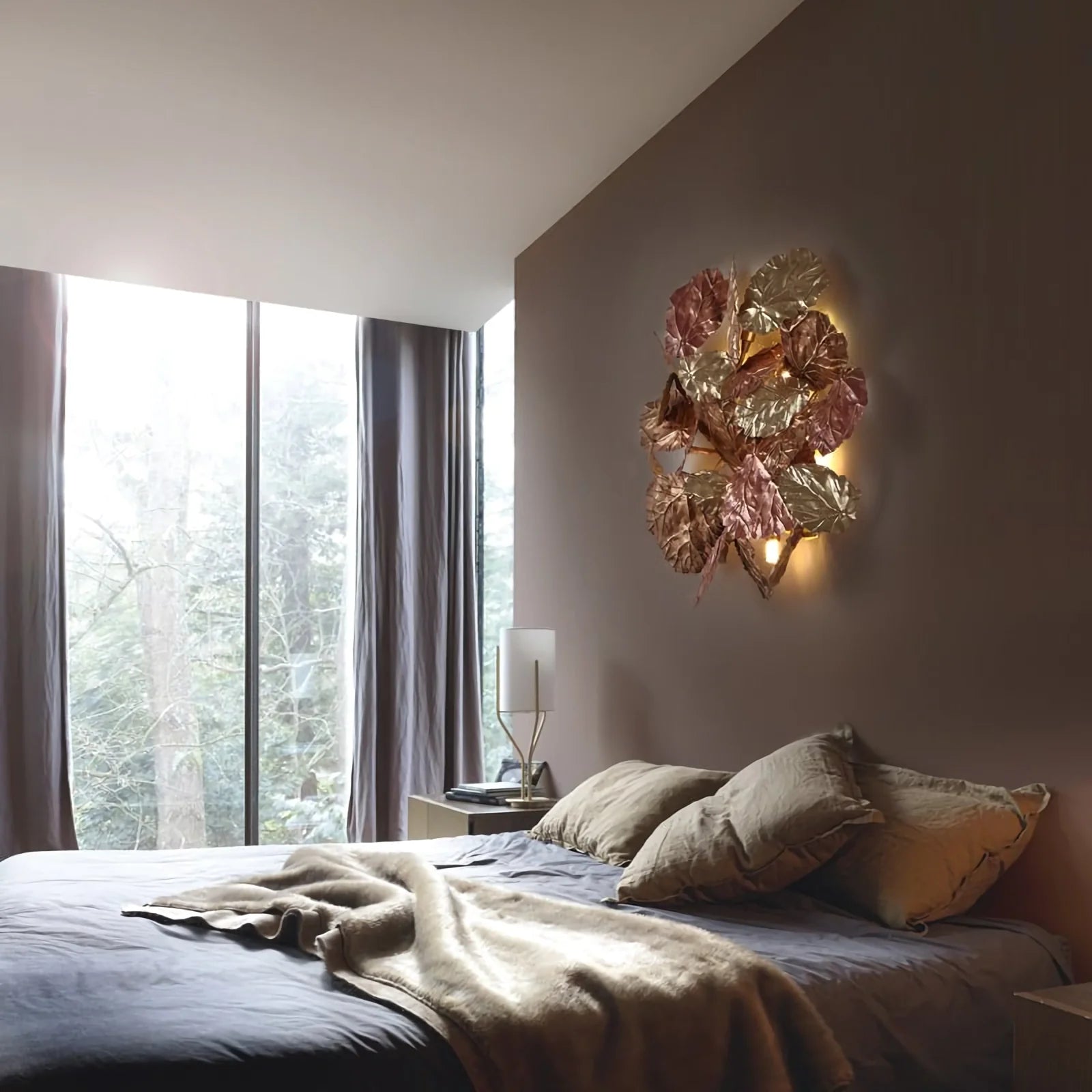 Maple Leaf Creative Wall Lamp - Nuvé