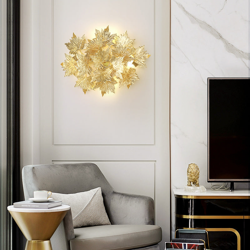 Maple Leaf Wall Sconce Light - Nuvé