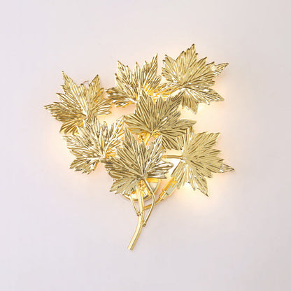 Maple Leaf Wall Sconce Light - Nuvé