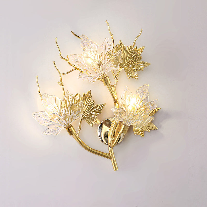 Maple Leaf Wall Sconce Light - Nuvé