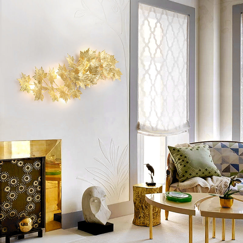Maple Leaf Wall Sconce Light - Nuvé