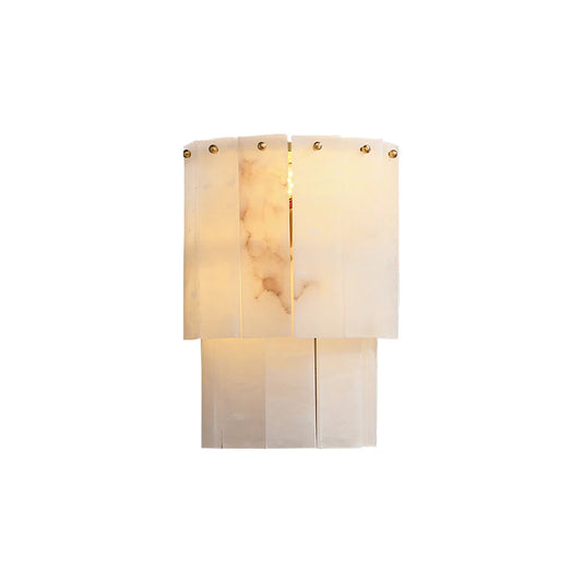 Alabaster 2 Layer Wall Lamp - Nuvé