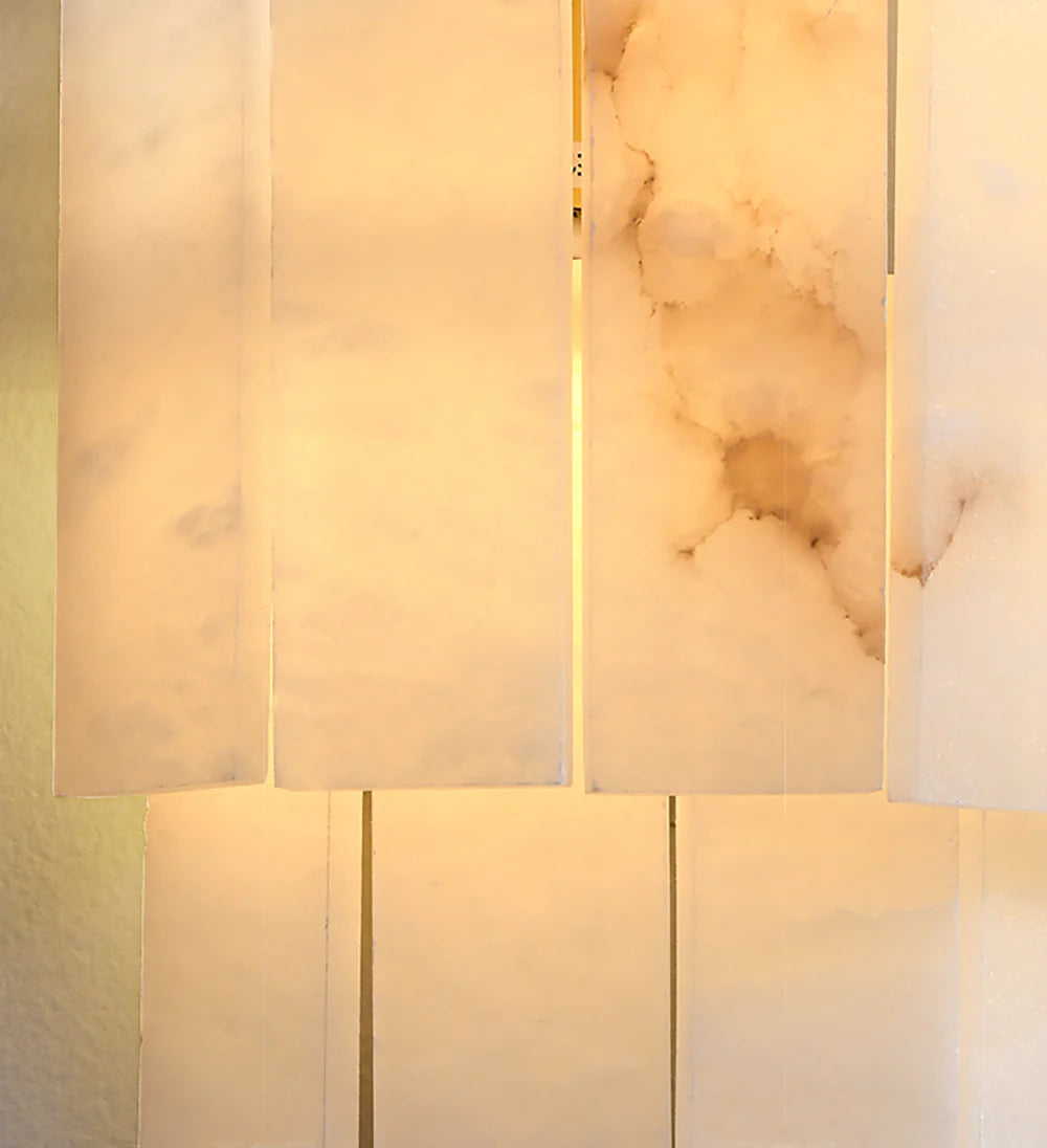 Alabaster 2 Layer Wall Lamp - Nuvé